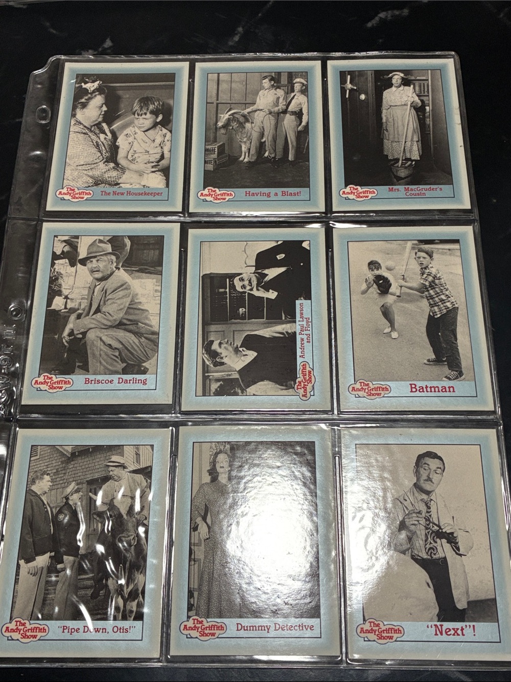 The Andy Griffith Show 1990 Cards